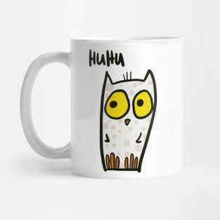 Huhu, an owl - sweet owl Mug